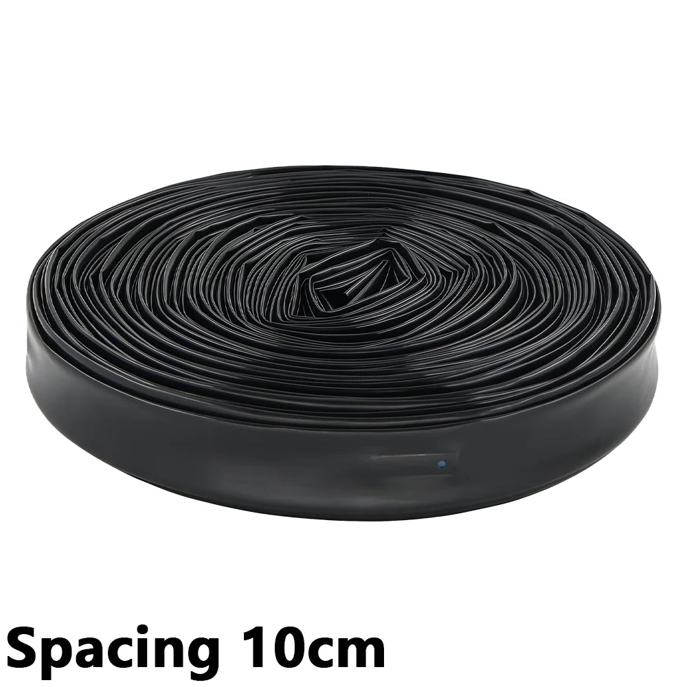 Black bicycle handlebar tape with 'Spacing 10cm' text on a white background