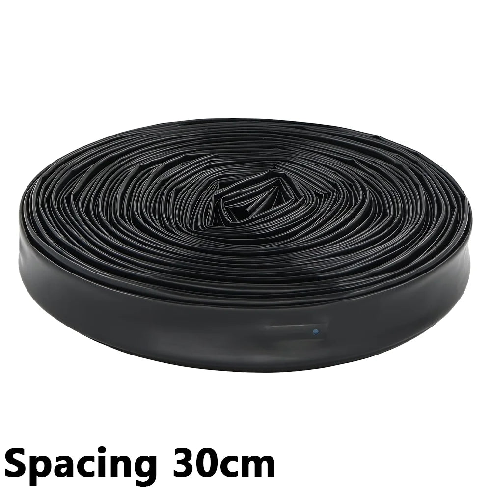Black bicycle handlebar tape with 'Spacing 30cm' text on a white background
