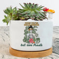 Personalized Garden Plan Pot - Gift Idea For Plant Lovers - When You're Dead But Loves Plants