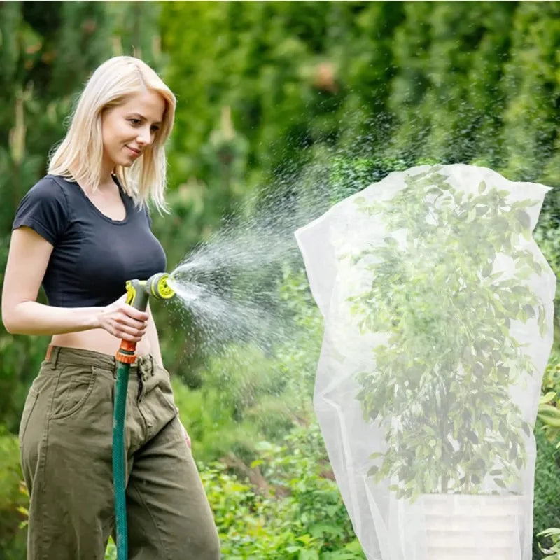 60-Mesh Garden Insect Netting – White PE