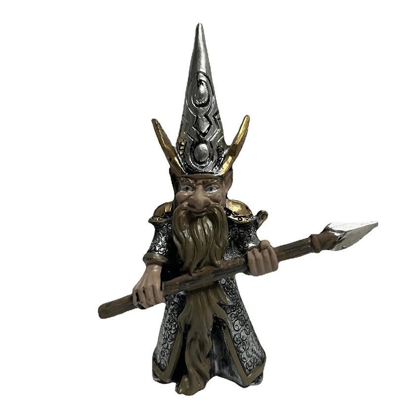 Medieval Warrior Garden Gnome Statues – 4 Styles (Resin, Outdoor)