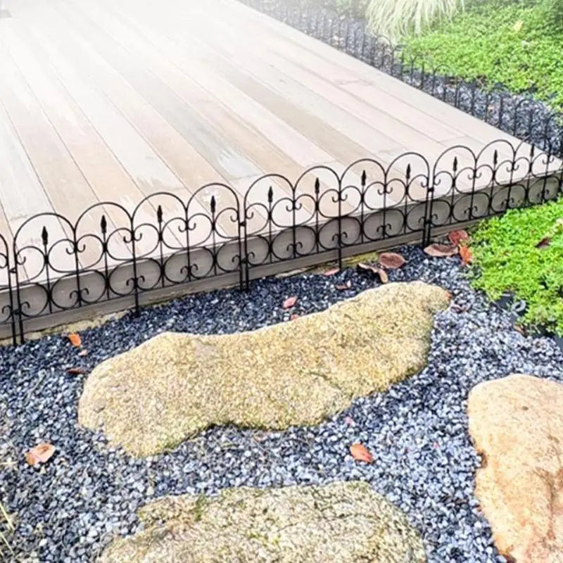 Decorative Garden Border Fence – European Arch Style