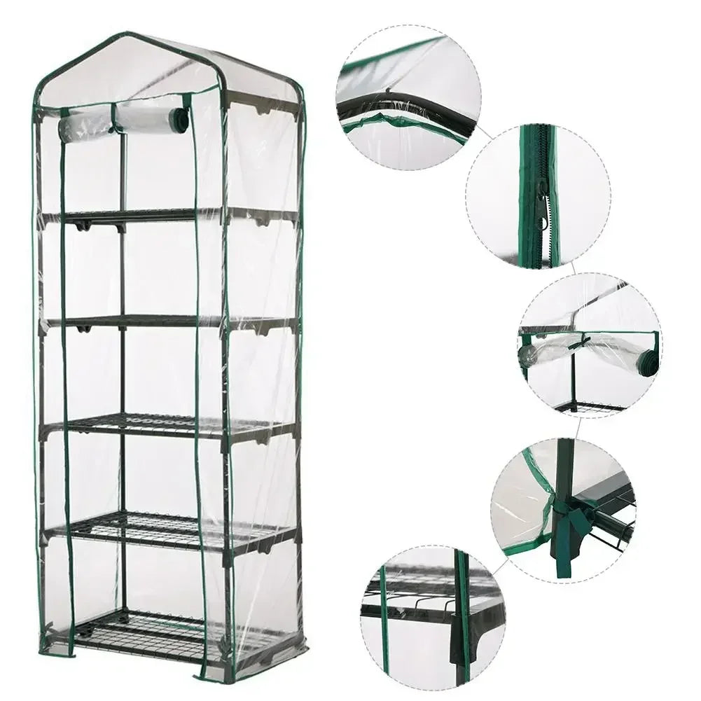 PVC Mini Greenhouse Cover – 2 to 5 Tier