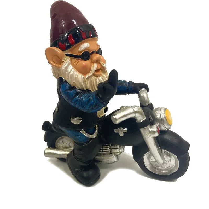 Funny Garden Gnome Statue