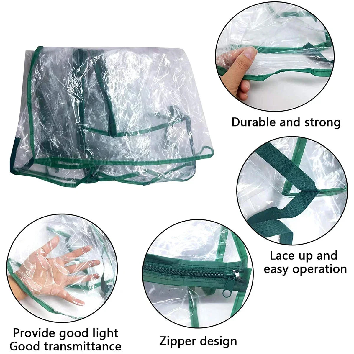 PVC Mini Greenhouse Cover – 2 to 5 Tier