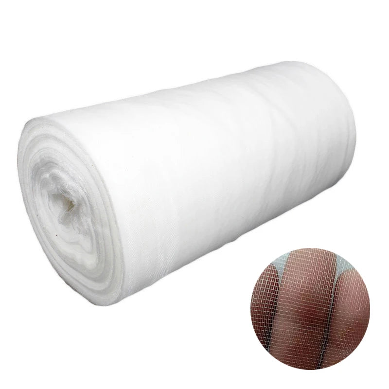 60-Mesh Garden Insect Netting – White PE