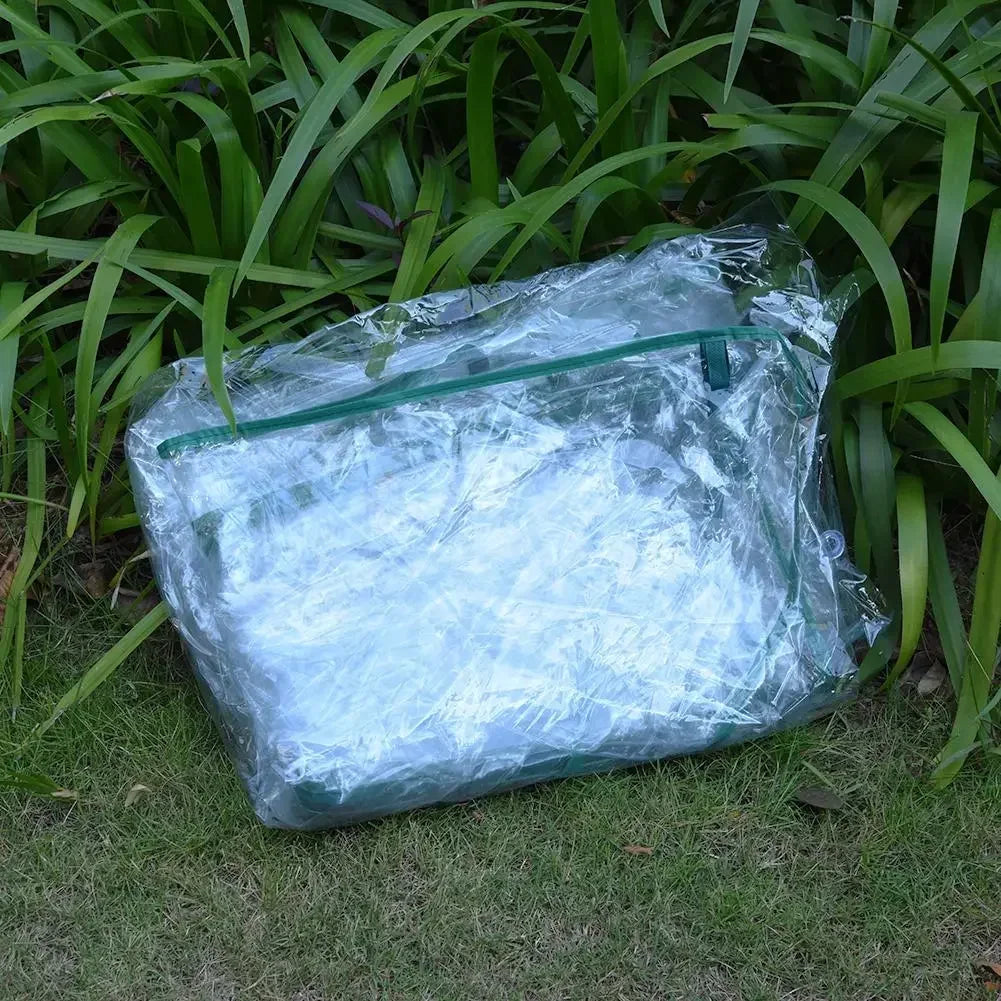 PVC Plastic Mini Greenhouse Tiered Growbag Grow House with Cover Five Floor Green Garden Greenhouse Outdoor for Household