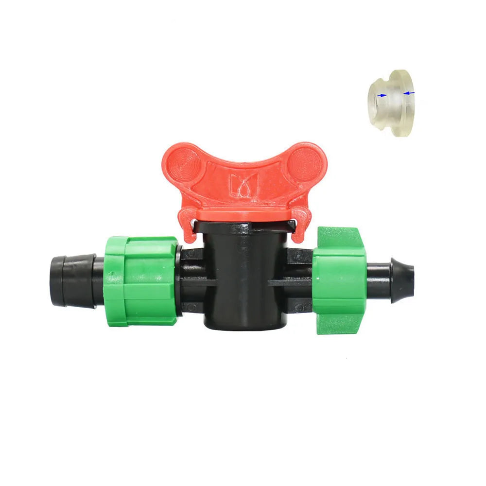 16mm Drip Tape Connectors – Tee, Elbow, End Cap & More (5/8")