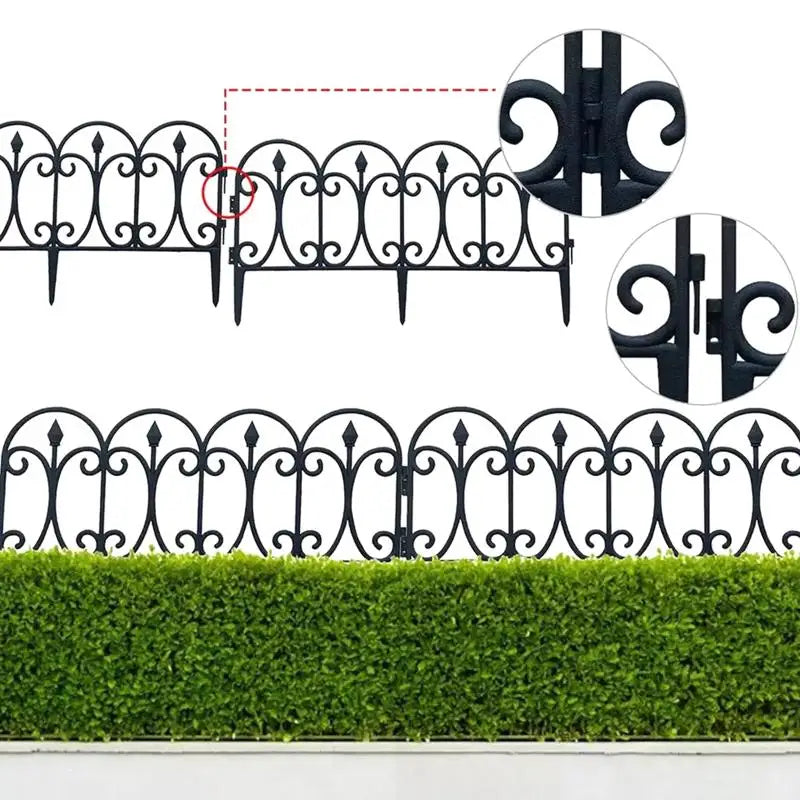 Decorative Garden Border Fence – European Arch Style